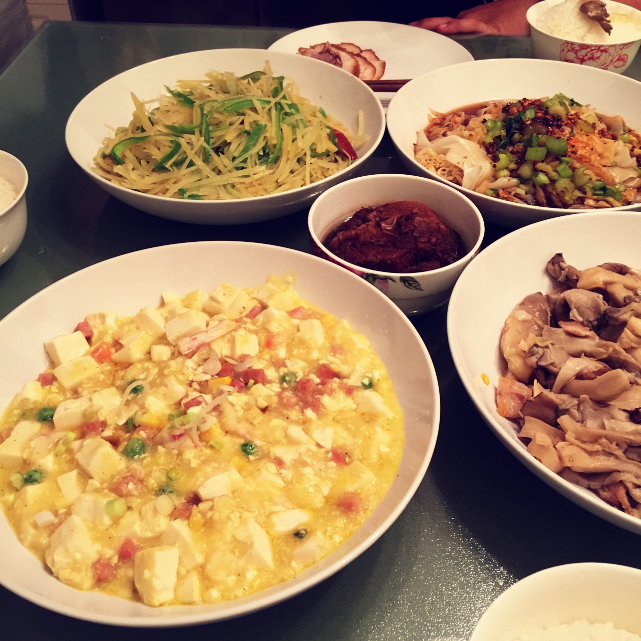老丁的私房菜-蟹黄豆腐