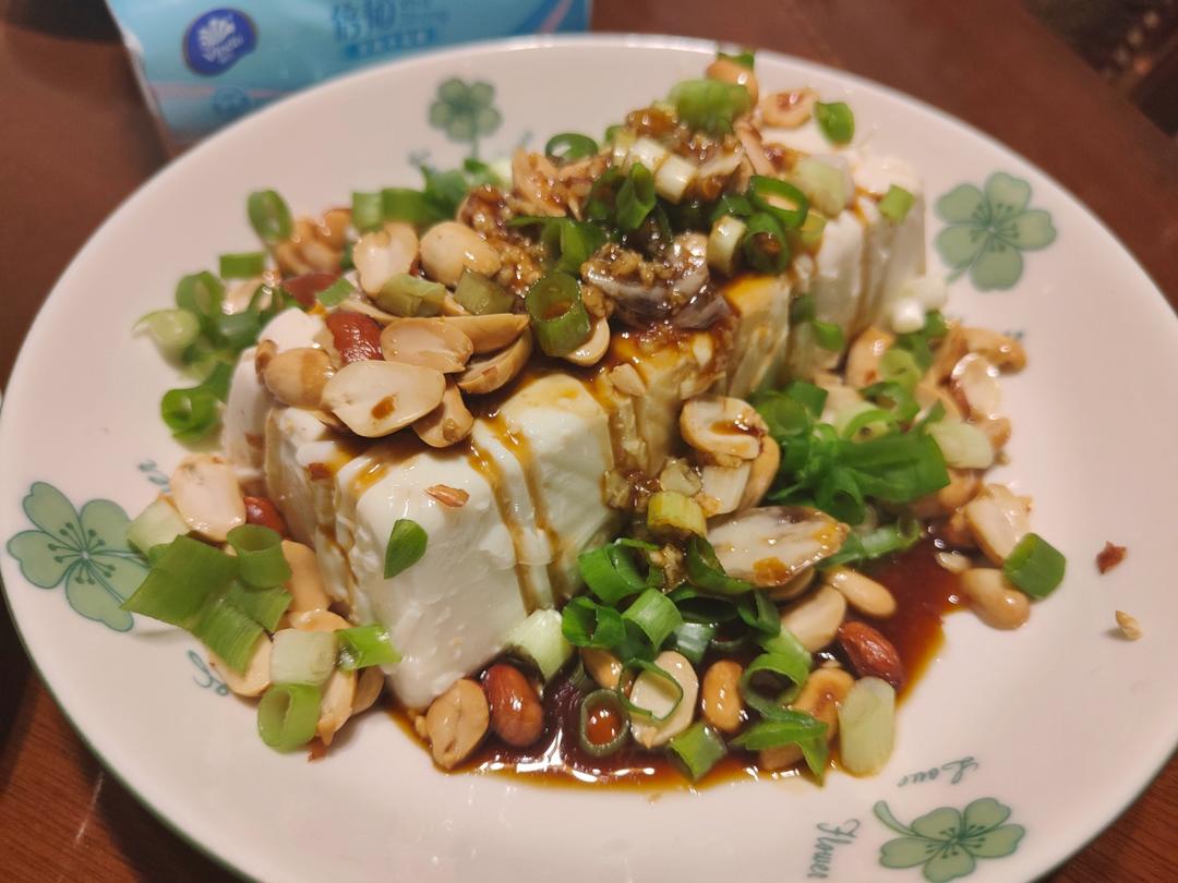 好吃的凉拌内酯豆腐