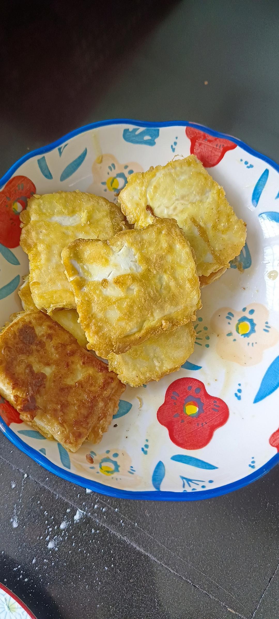 半块豆腐    一个鸡蛋   神仙美味   豆腐的灵魂吃法   脆皮豆腐