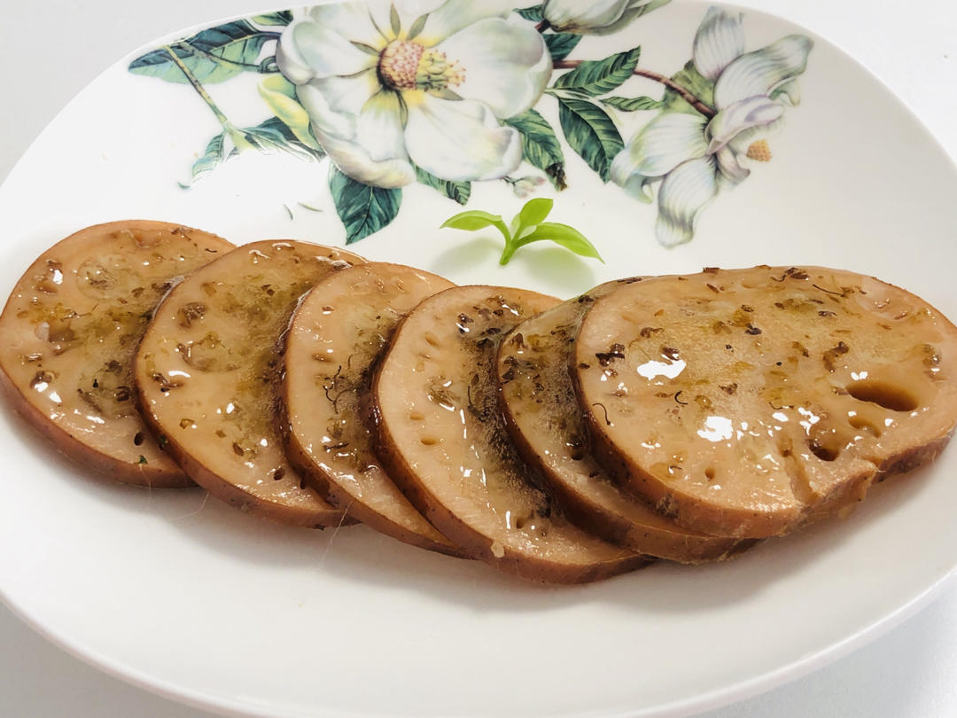 电饭锅版糯米糖藕