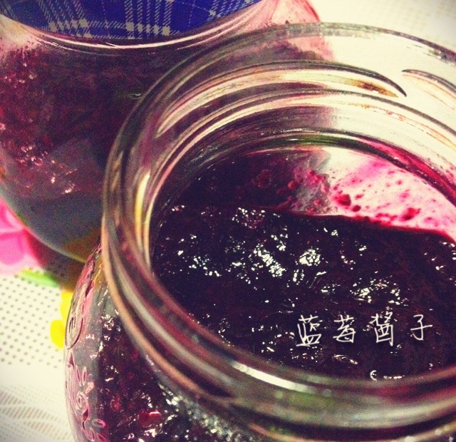 蓝莓果酱