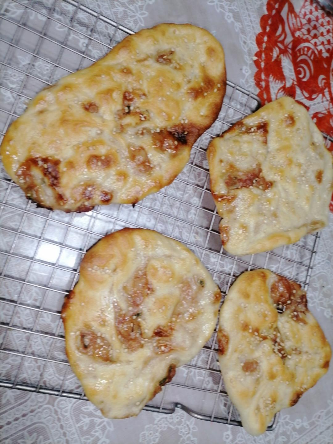 烤箱版鲜肉锅盔