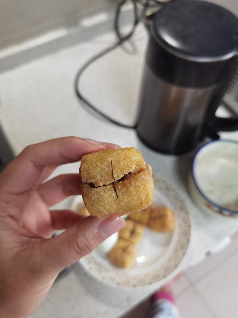 豆腐泡酿肉的做法 步骤2