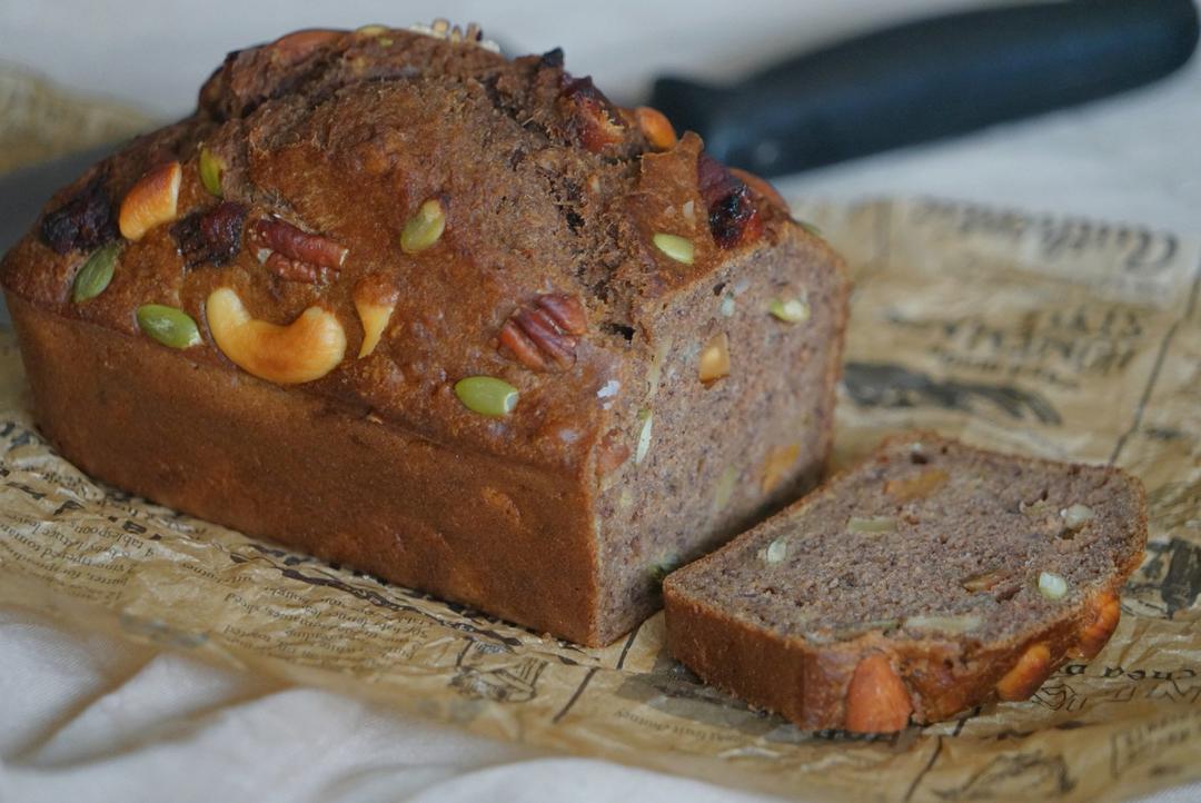 墨西哥朋友家祖传的超好吃的香蕉蛋糕【Banana Bread】