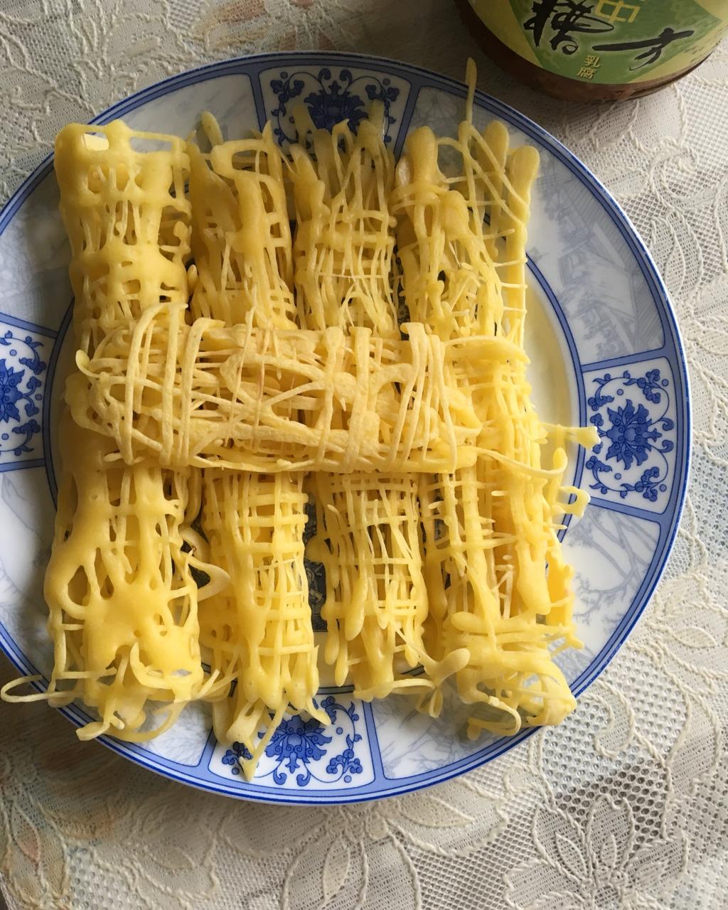 鸡蛋网饼 宝宝辅食食谱