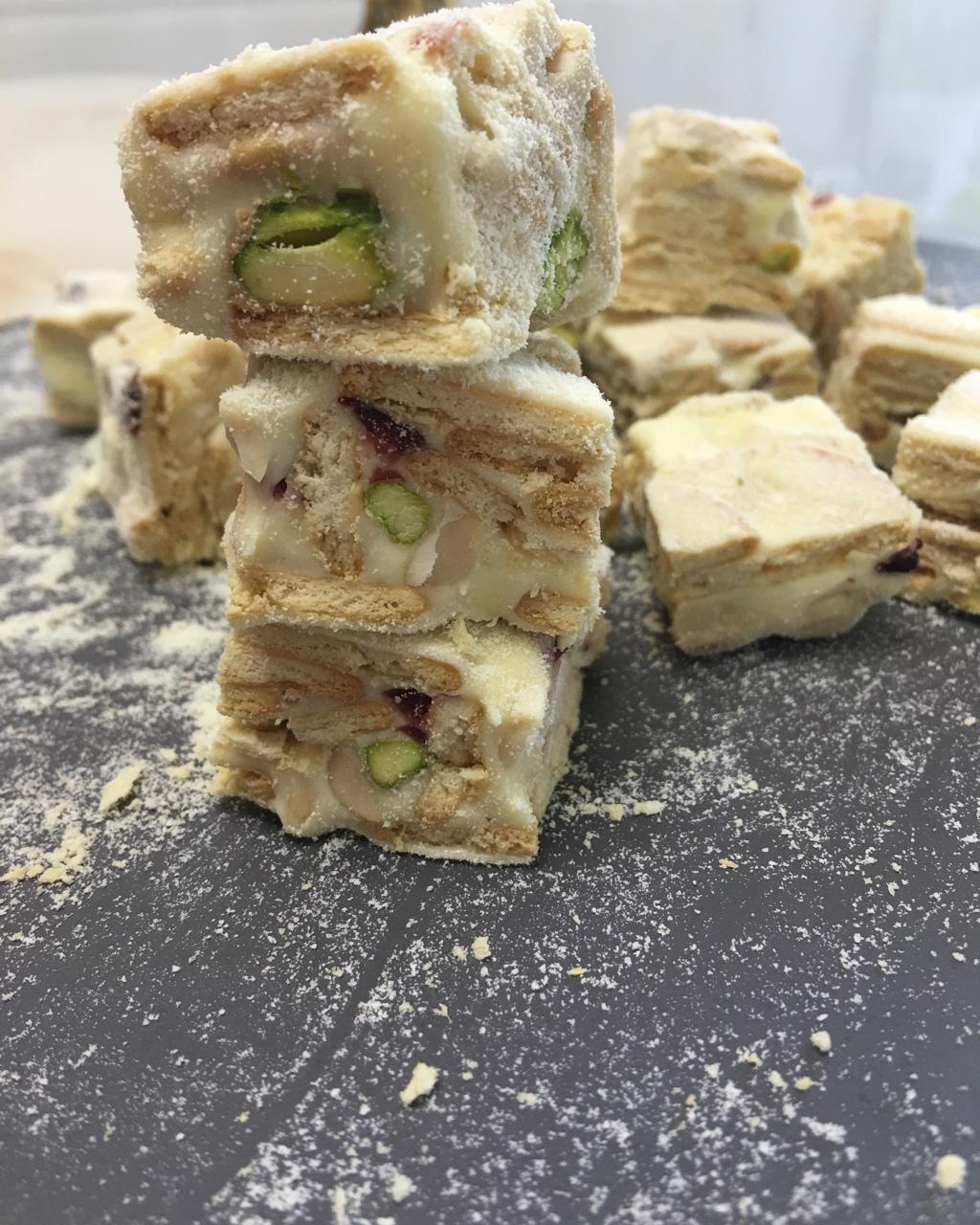 风靡吃货圈的雪花酥