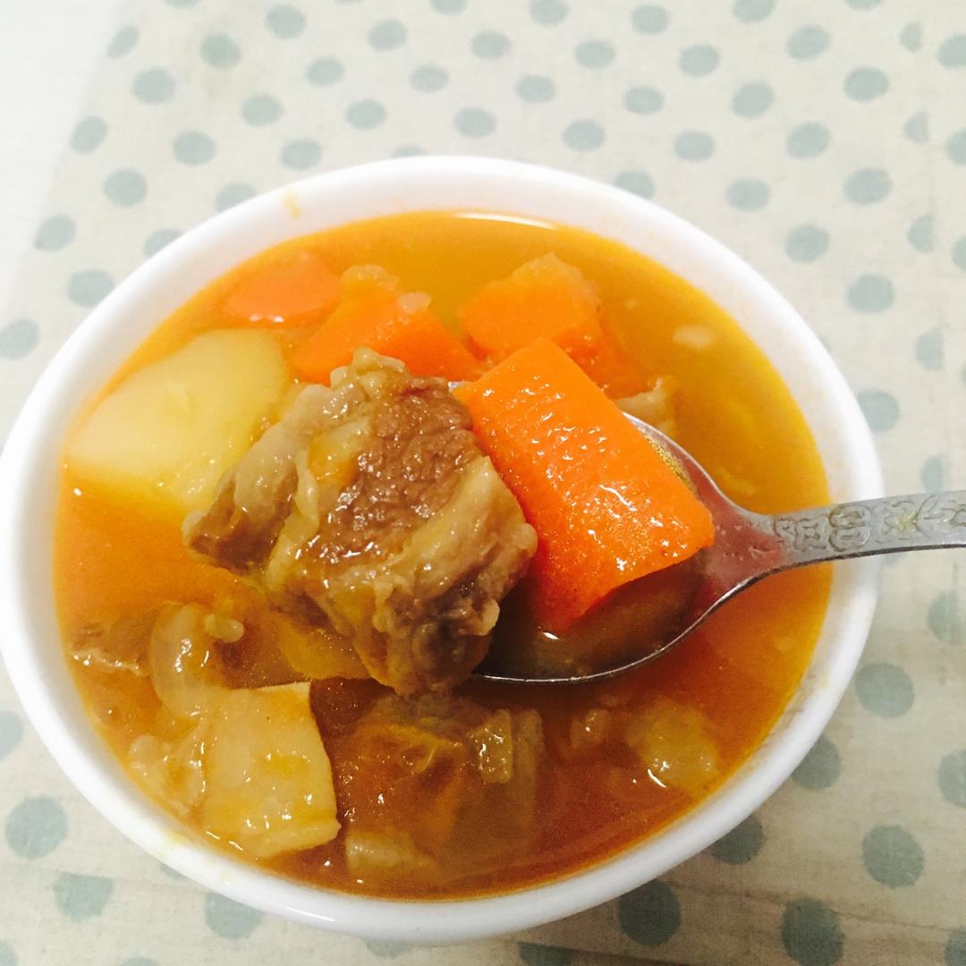 番茄土豆炖牛腩