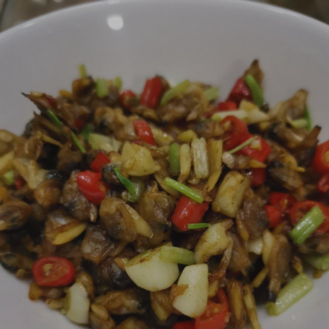 米粥米饭伴侣·爆炒葱香花甲肉/蛤蜊肉