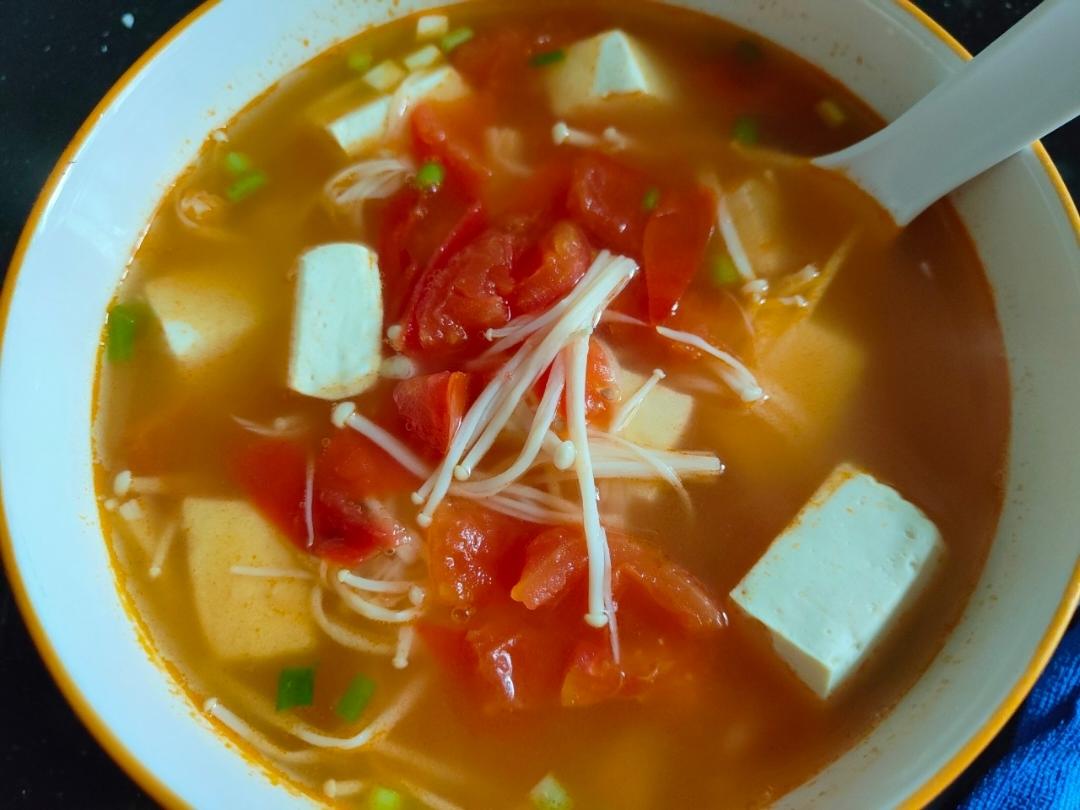 超好吃零失败番茄豆腐汤
