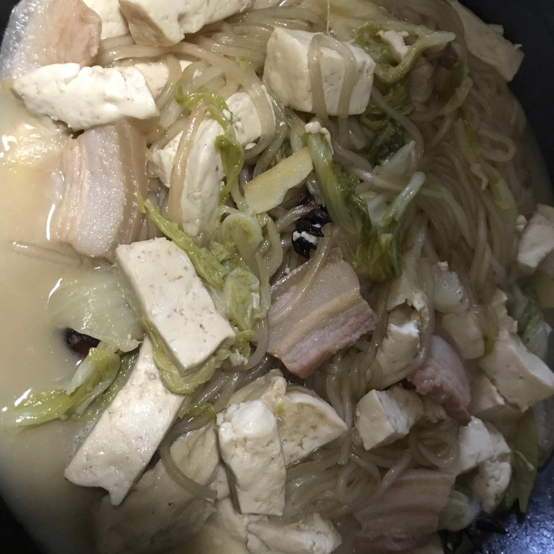 白菜猪肉炖粉条