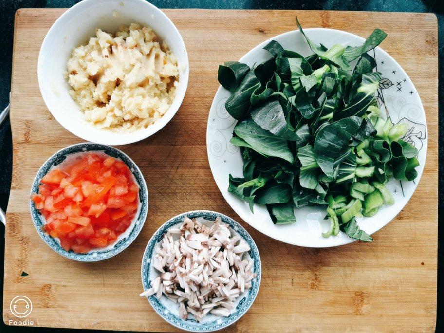 番茄菠菜鸡蛋麦芬