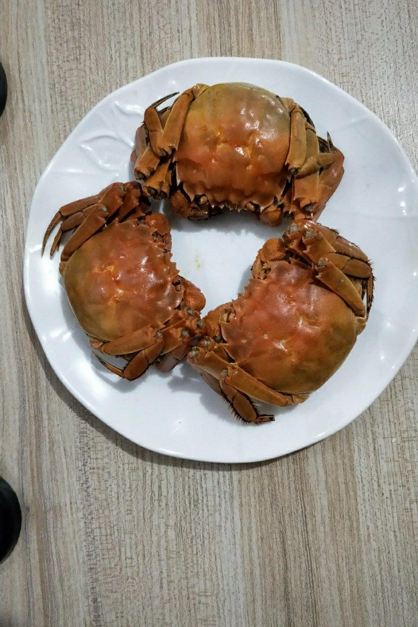 清蒸大闸蟹