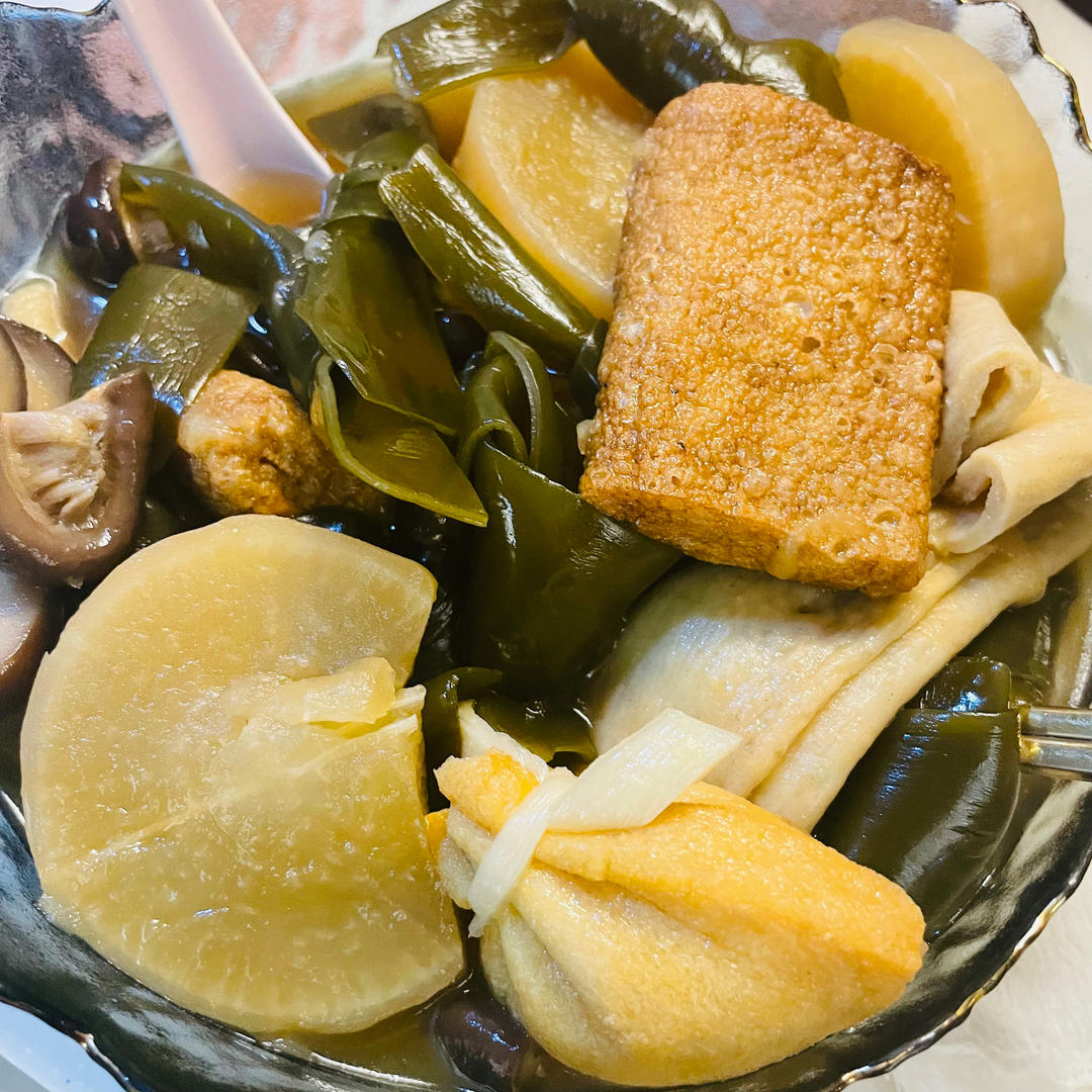 毫无难度的关东煮汤底