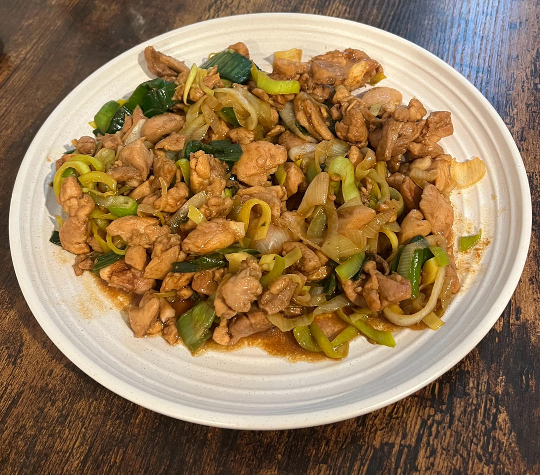 葱烧鸡腿肉