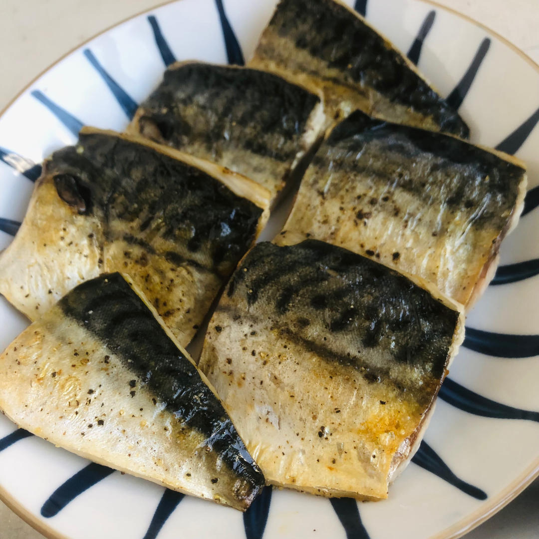 无油日式煎青花鱼 再也不去日料店了