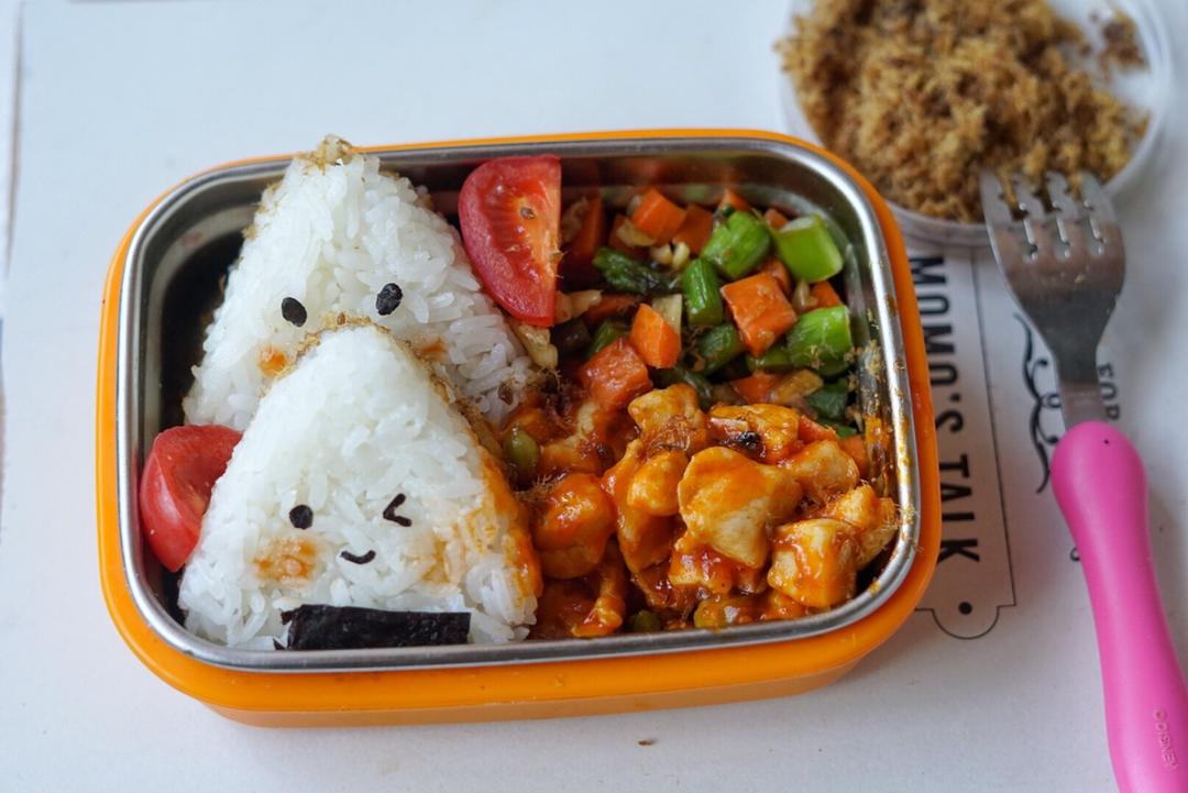 儿童饭团便当（菠萝🍍蛋包饭）