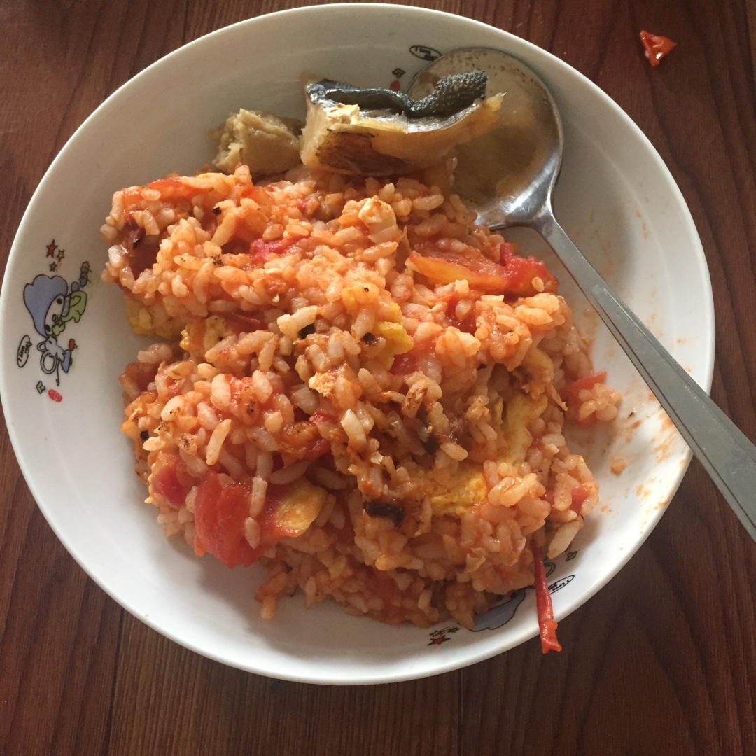 番茄鸡蛋炒饭