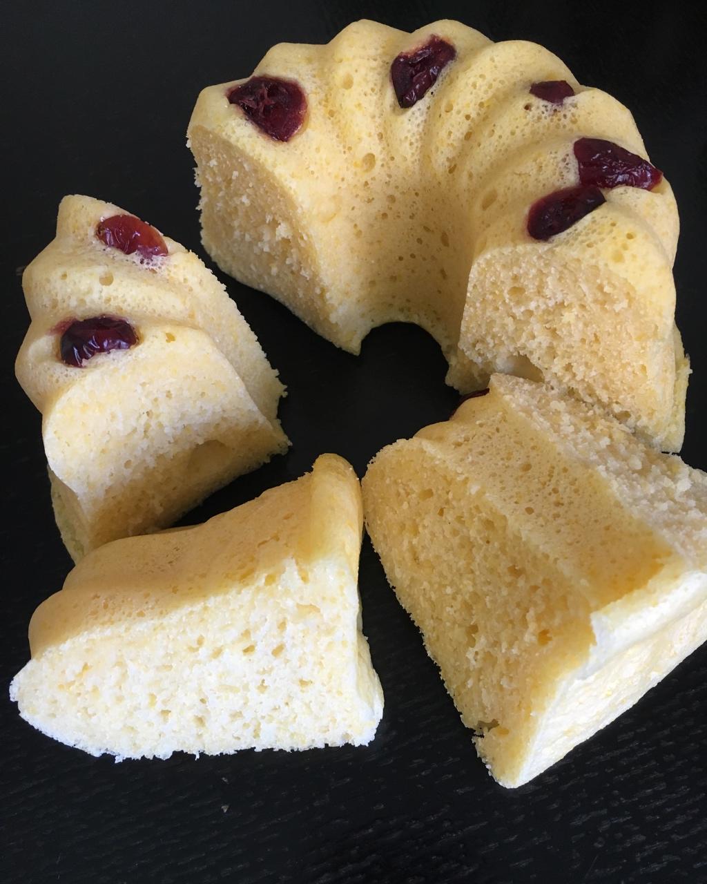 云丽做的玉米酸奶发糕