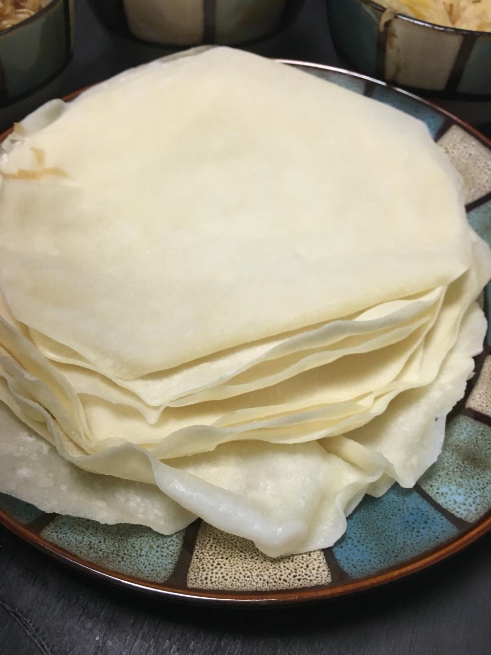 荷叶饼，水单饼