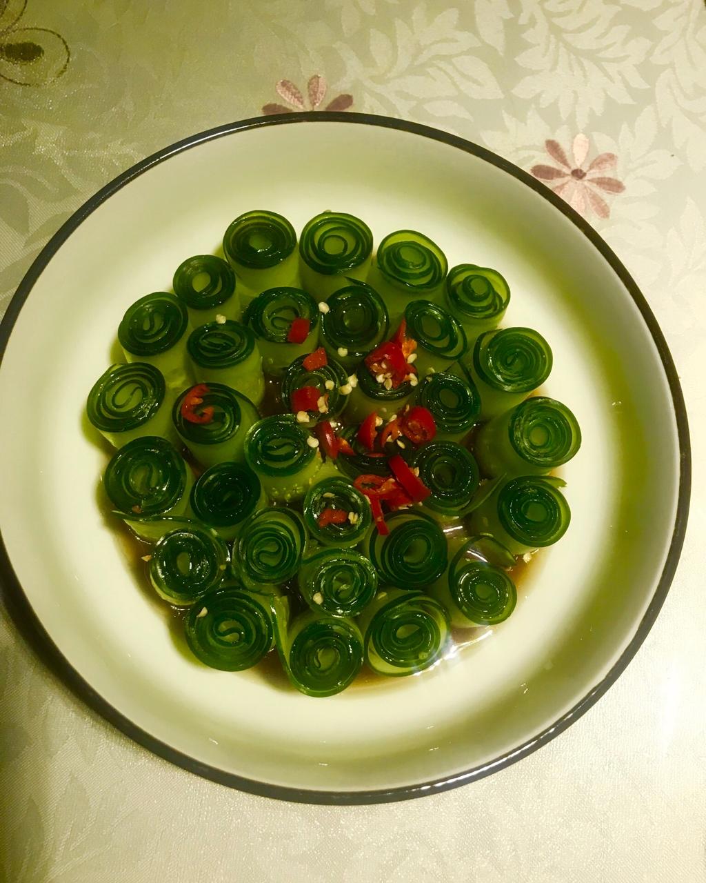 响油黄瓜