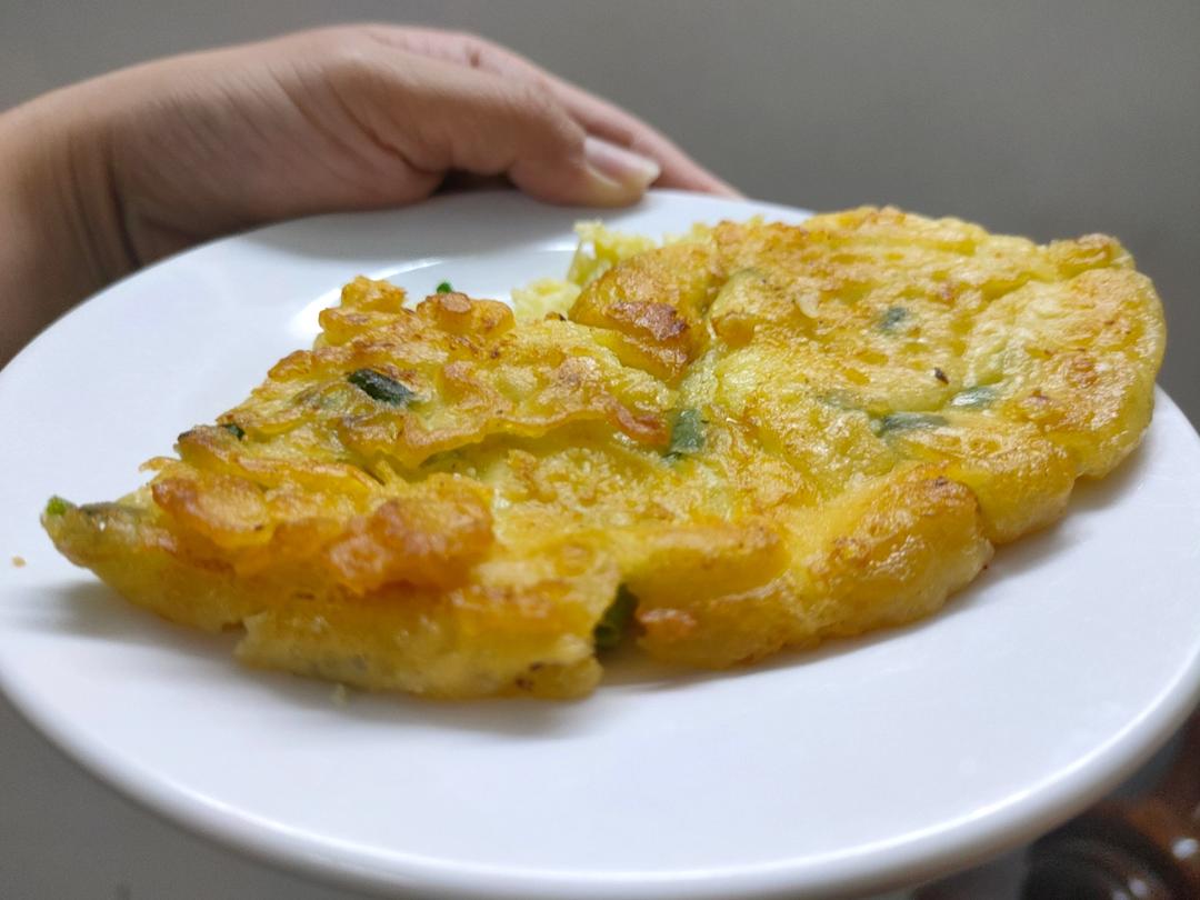 香浓牛奶鸡蛋饼