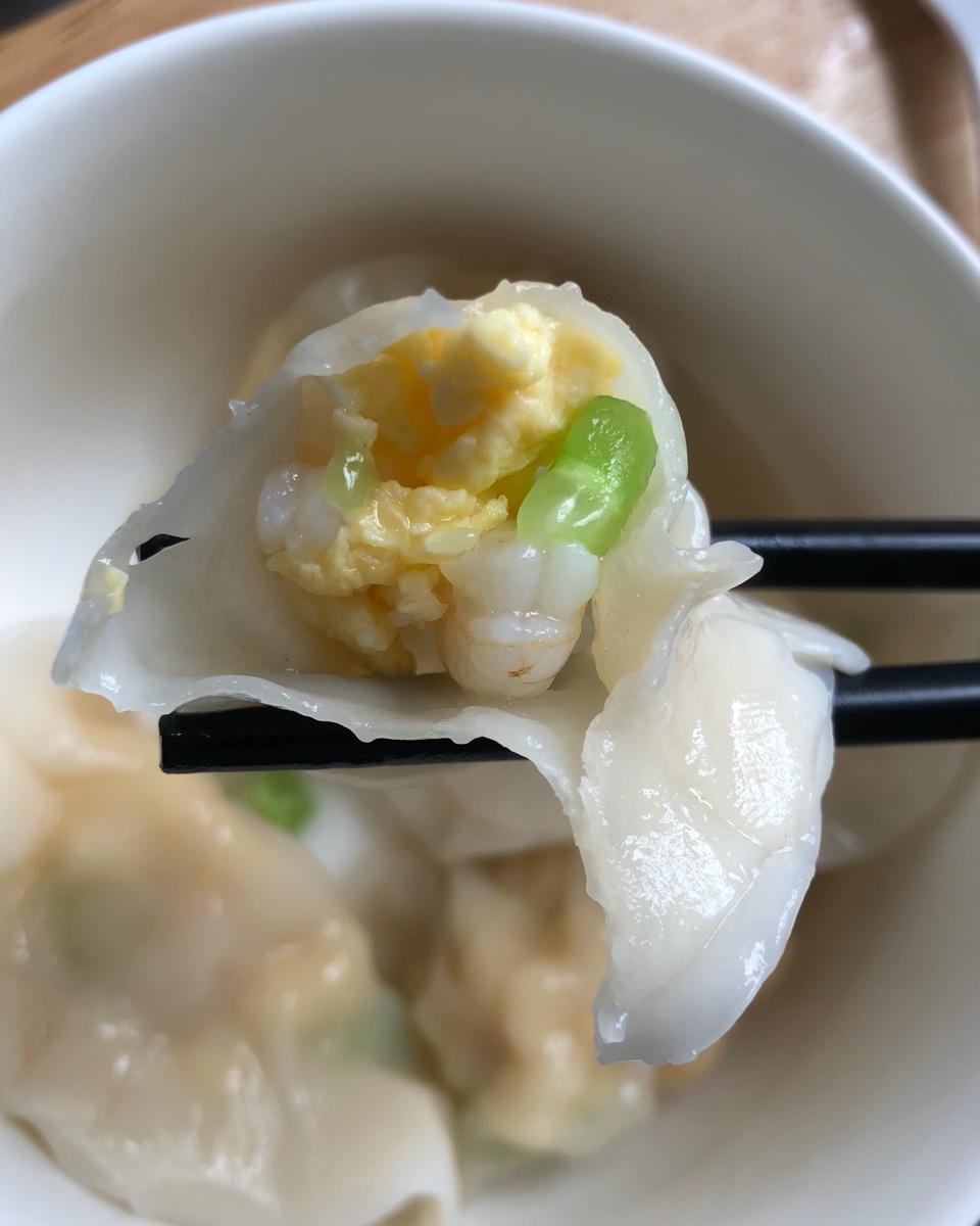 黄瓜虾仁饺子