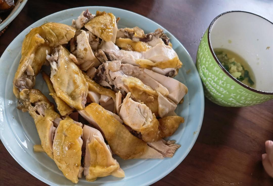 家常版盐焗鸡 做法简易 皮脆肉嫩