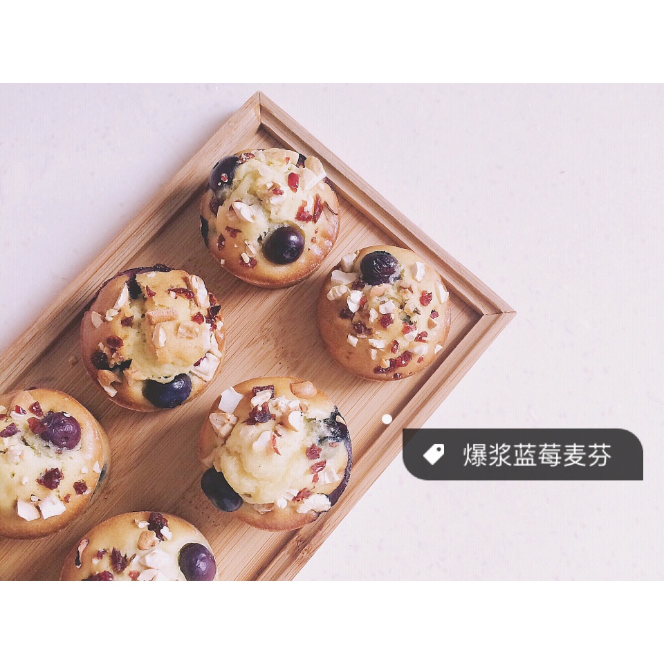 蓝莓玛芬蛋糕 Blueberry Muffin