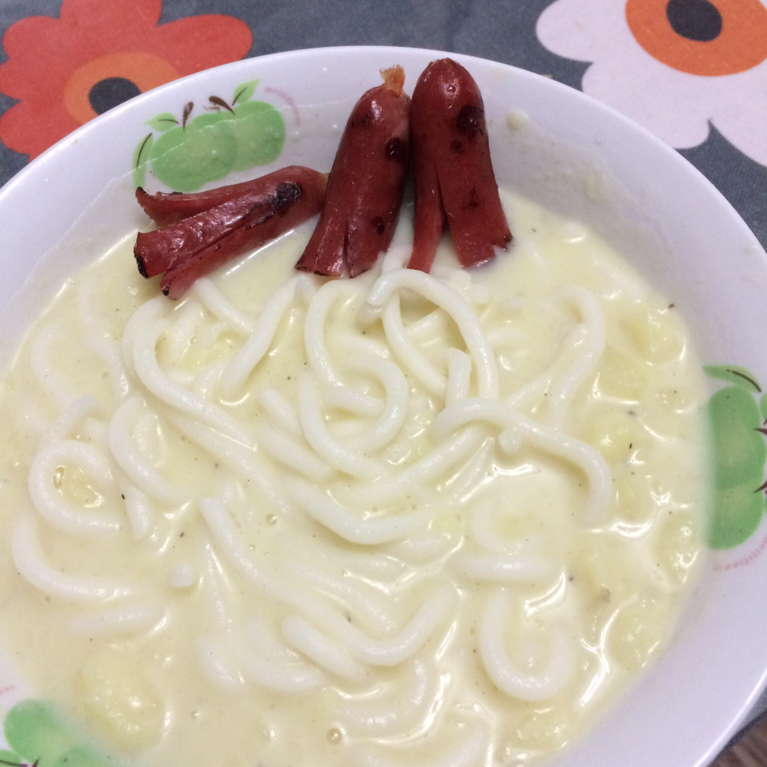 食戟之灵—白色咖喱浓汤乌冬面