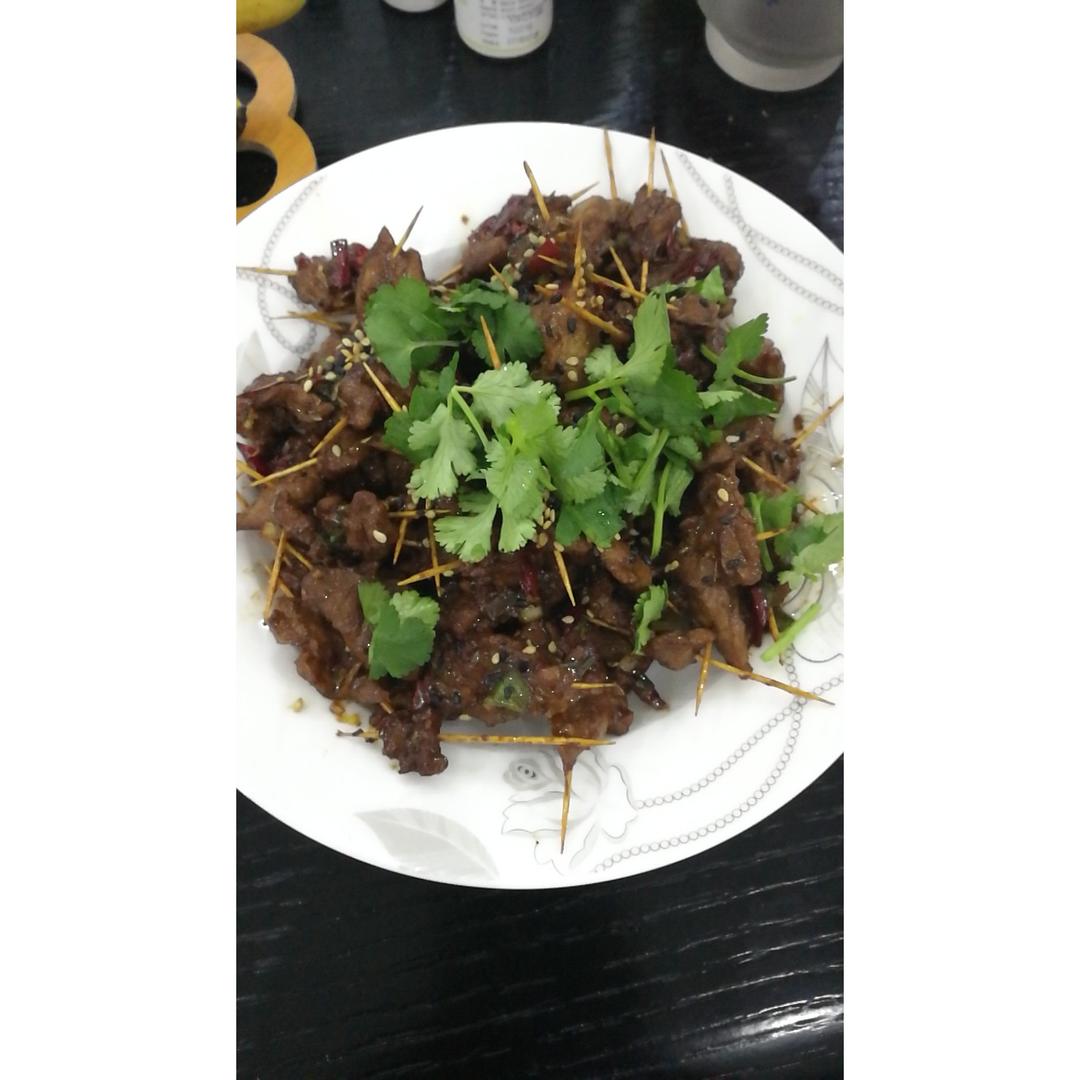 牙签牛肉 道地湖南味