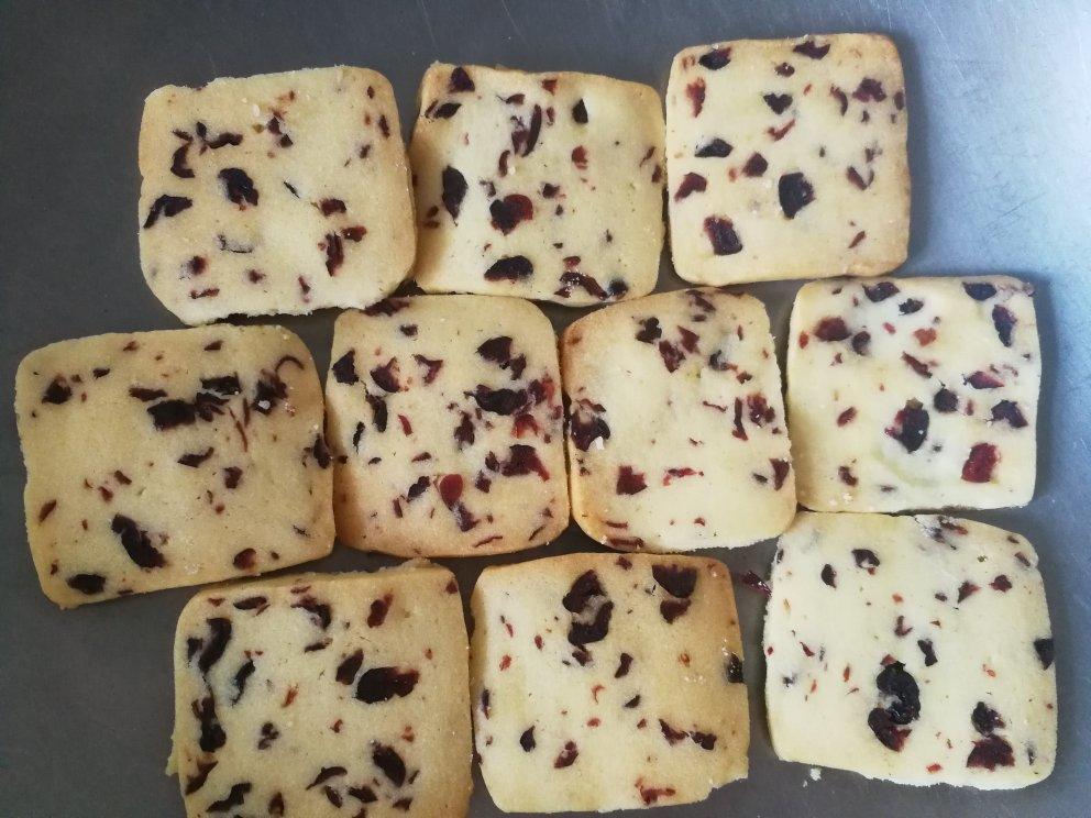 低糖少油版蔓越莓饼干