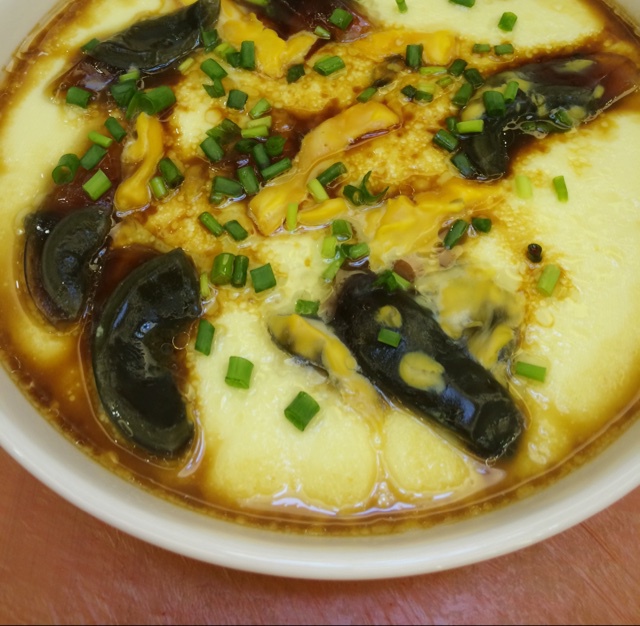 三色蒸蛋羹