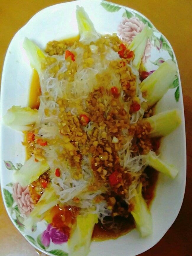 蒜蓉粉丝娃娃菜