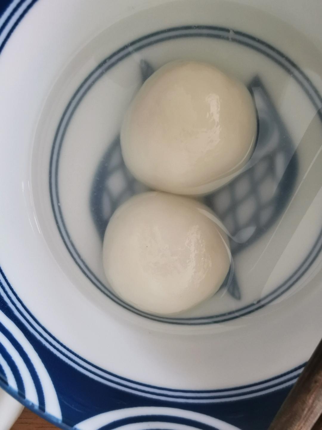 自制花生馅汤圆