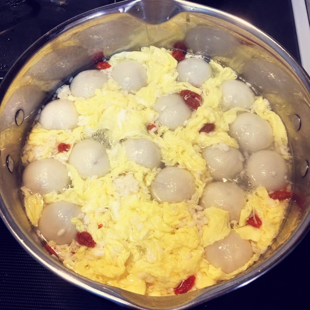 牛儿多多么做的蛋花汤圆