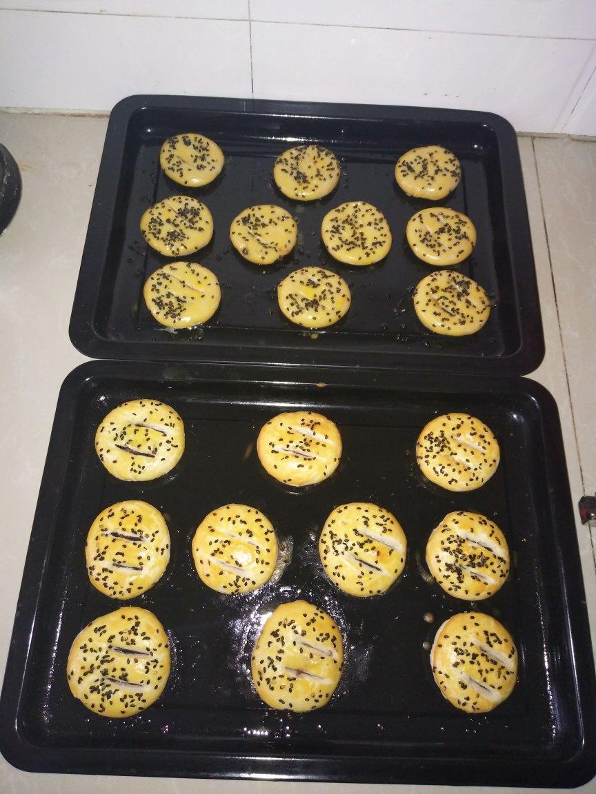 老婆饼（豆沙馅儿）