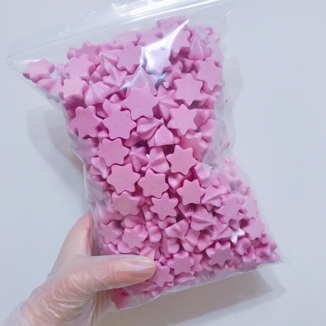 迷人的火龙果溶豆酸奶溶豆宝宝辅食