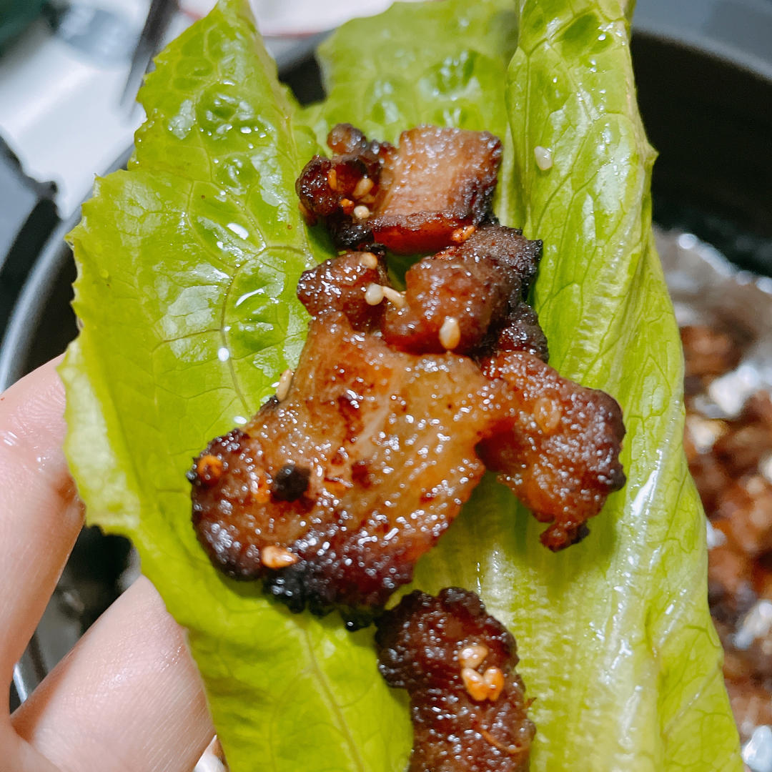 韩式烤五花肉（超简单空气炸锅版）