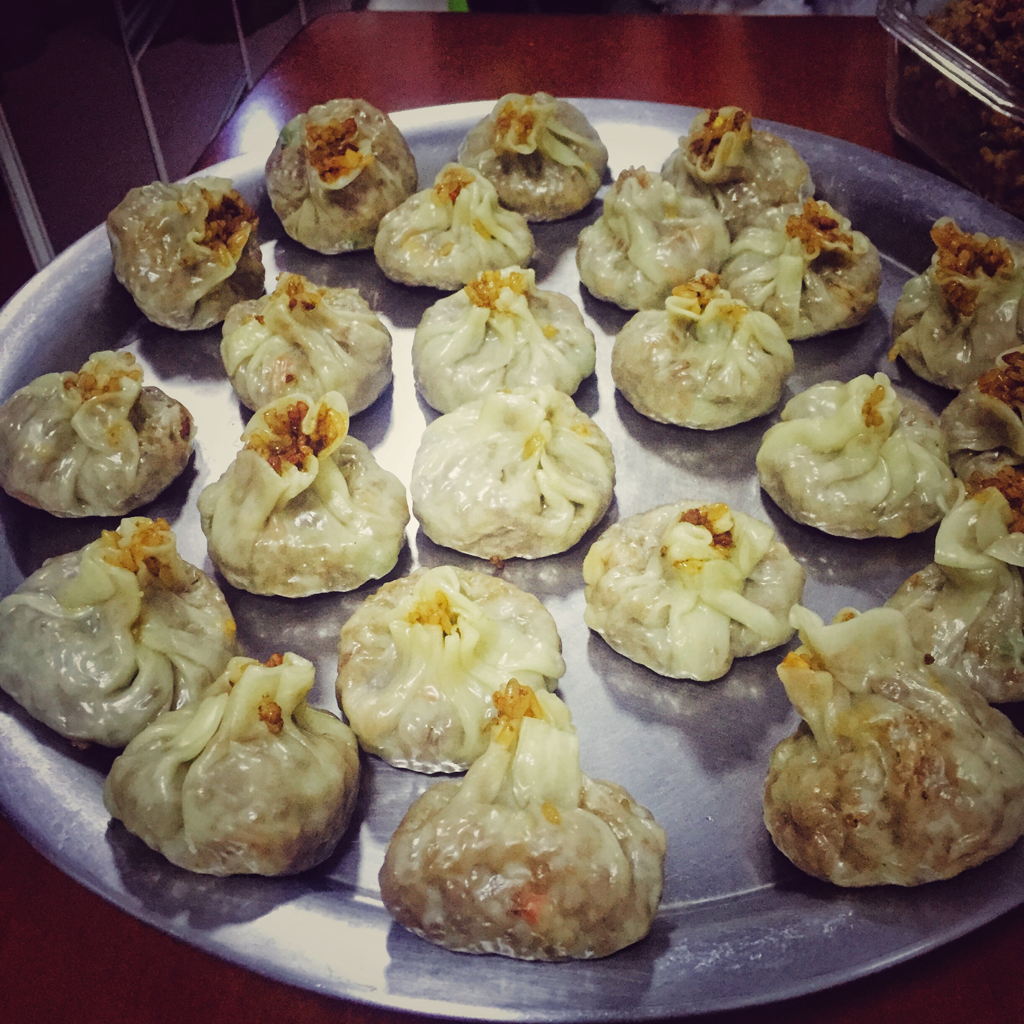 简易糯米烧卖（附烧卖包法）