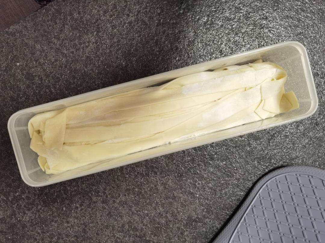 自制鸡蛋面（压面机版）