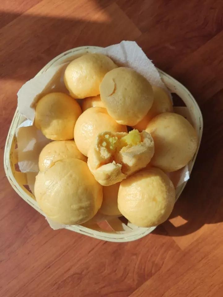 奶黄馅儿和奶黄包