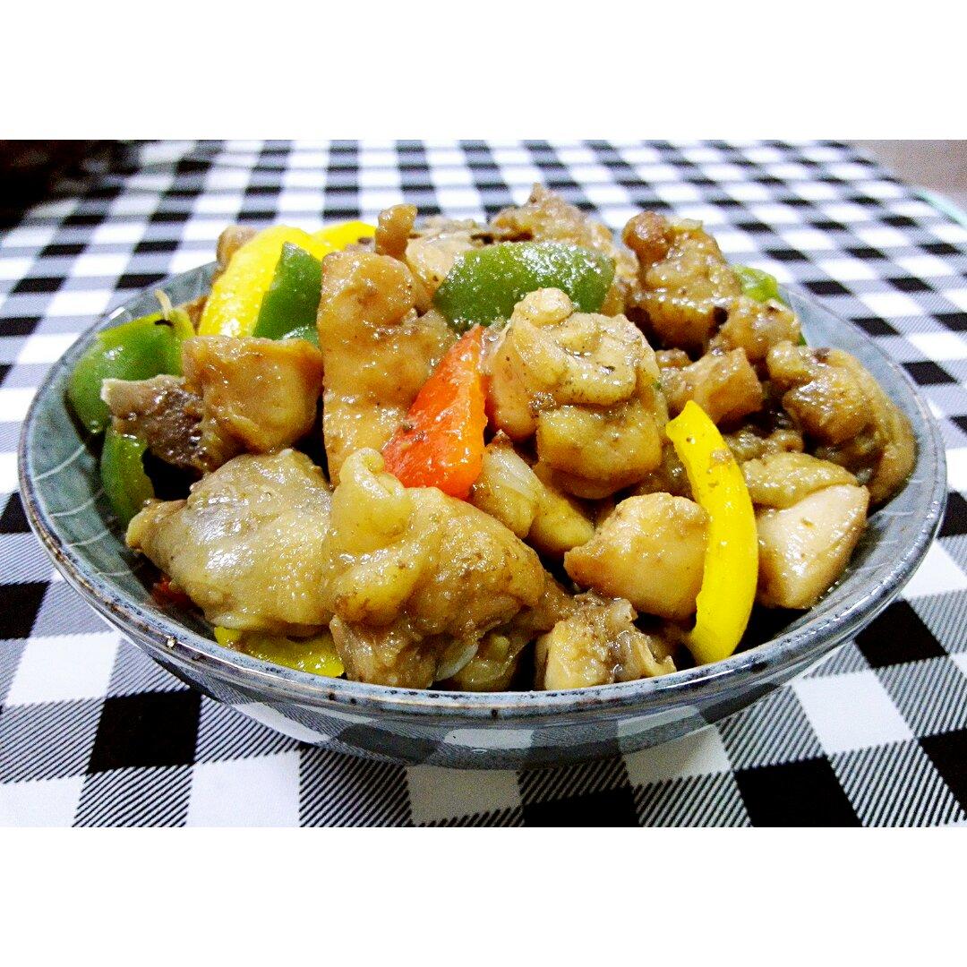 甜美风景做的梅子鸡