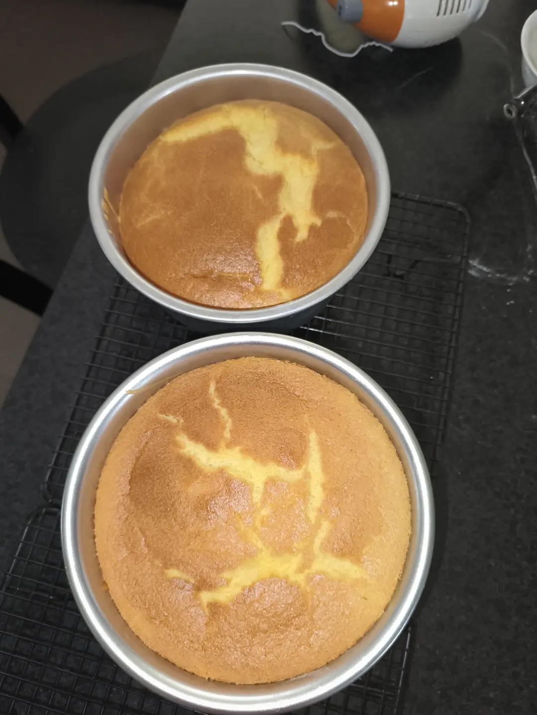 8寸戚风蛋糕