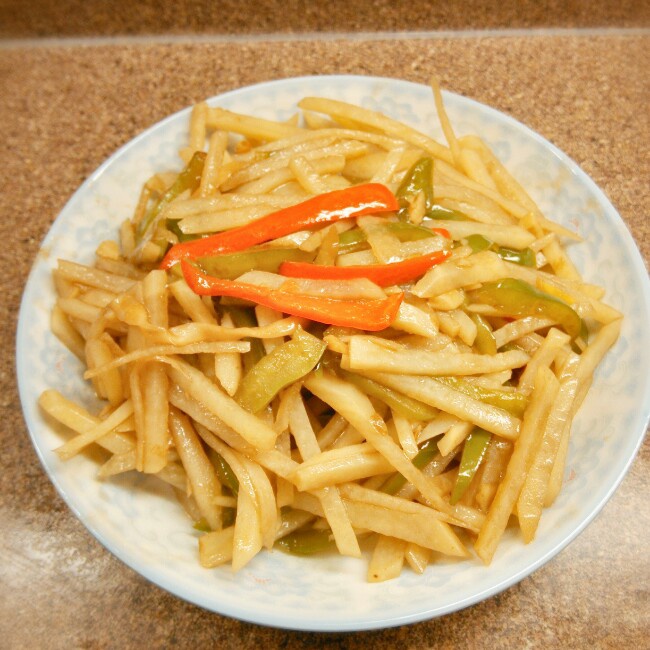 青椒土豆丝