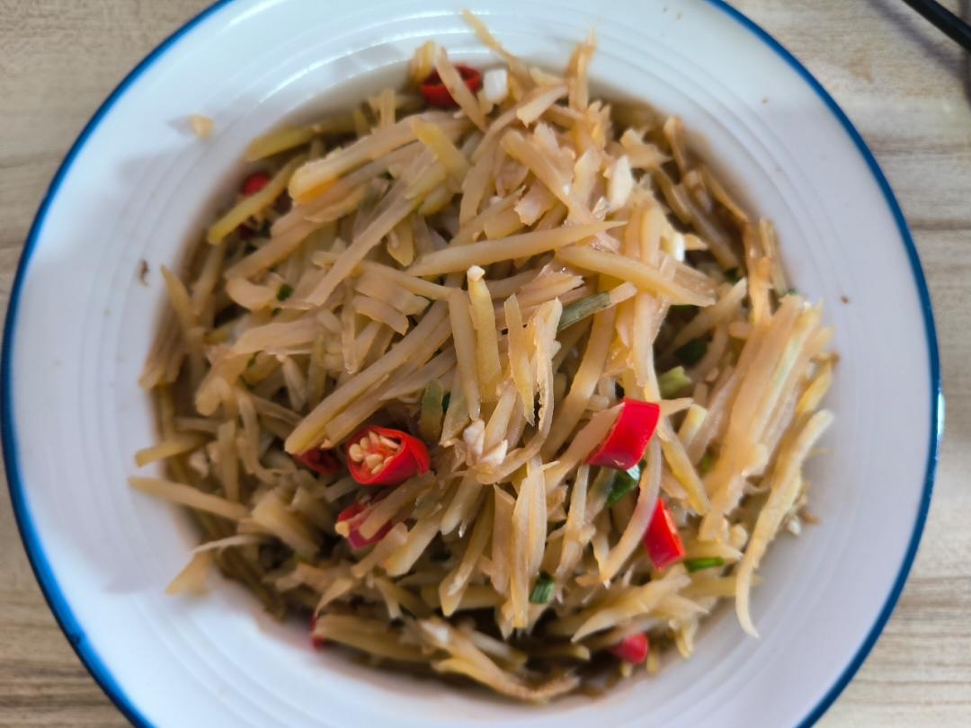 凉拌土豆丝