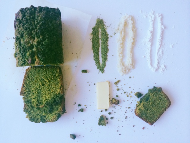 绝品抹茶奶酥磅蛋糕