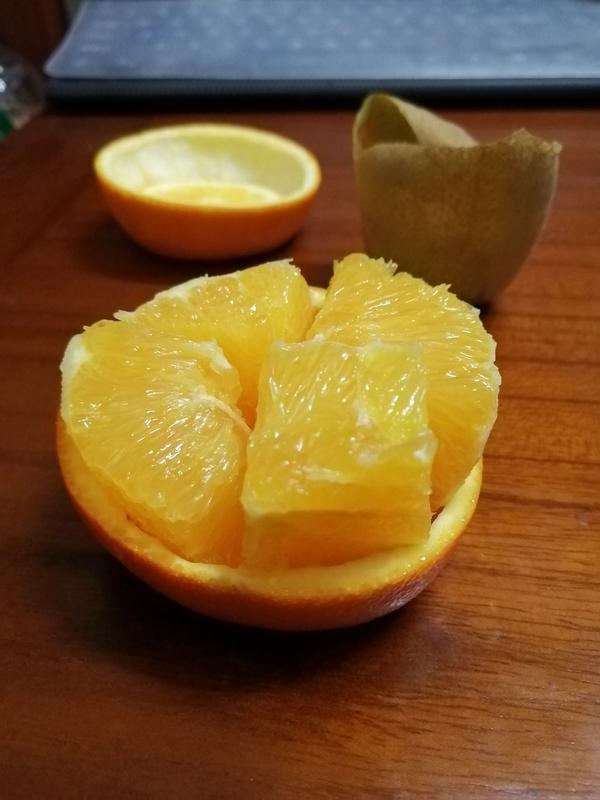 橙子碗（巧切橙子）