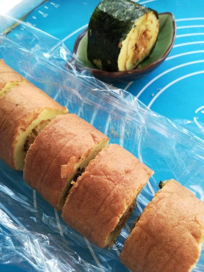 海苔肉松蛋糕卷
