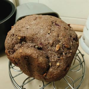 有嚼劲的黑全麦坚果紫薯吐司面包（松下面包机）的做法 步骤5