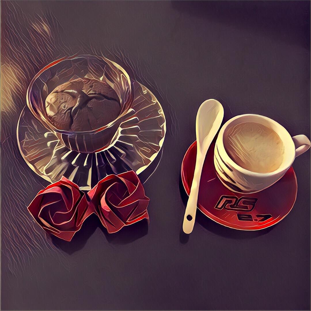 PH的巧克力软心蛋糕